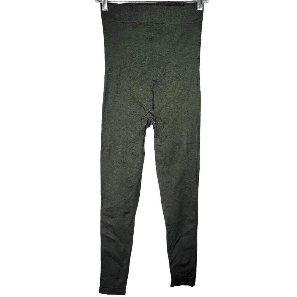 Blanqi Everyday Maternity Leggings Womens Belly Support Green Size Medium M - Picture 3 of 7